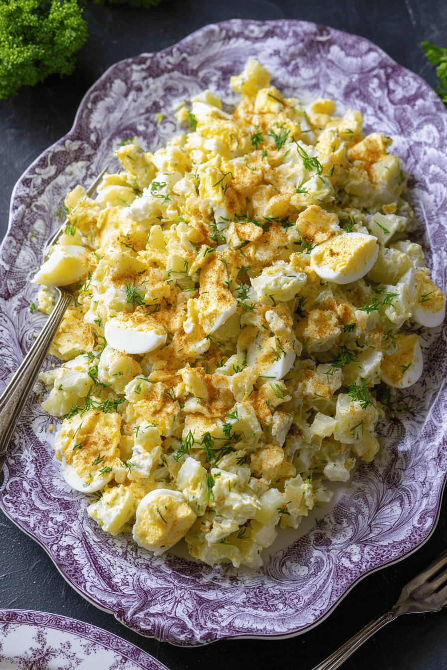 Deviled Egg Potato Salad Delight