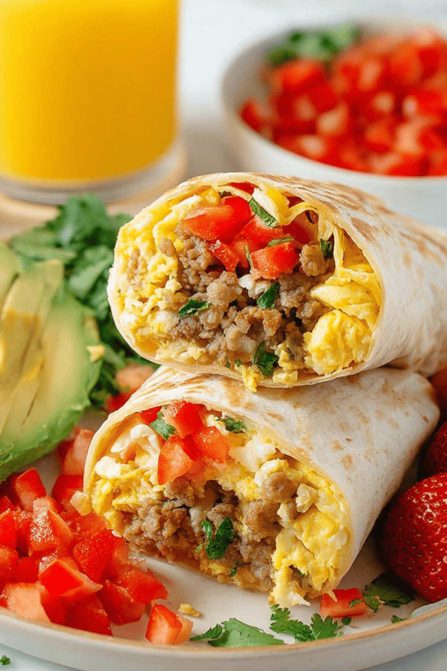 Easy Breakfast Burritos to Spice Up Mornings