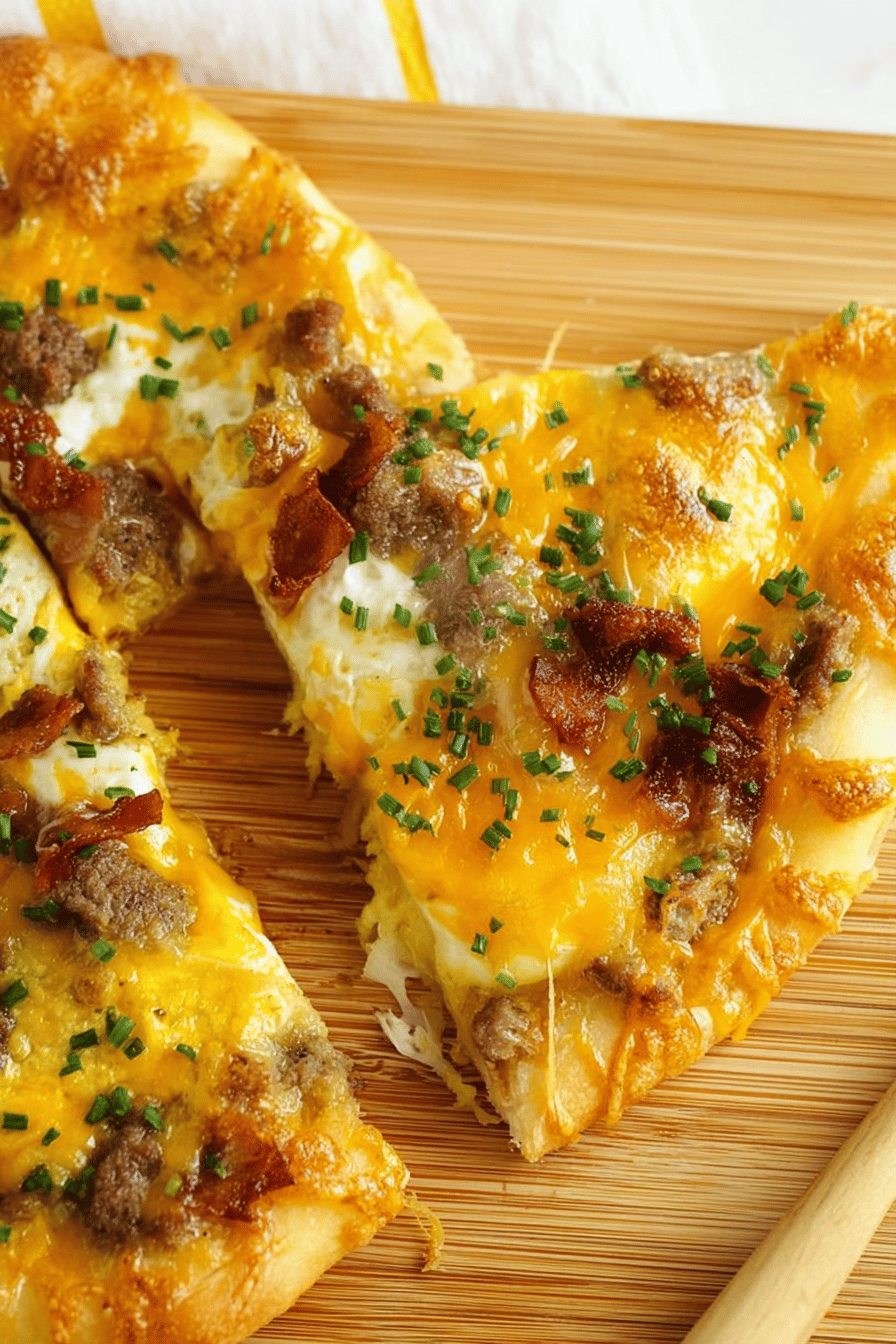 Easy Breakfast Pizza Recipe for Morning Delight