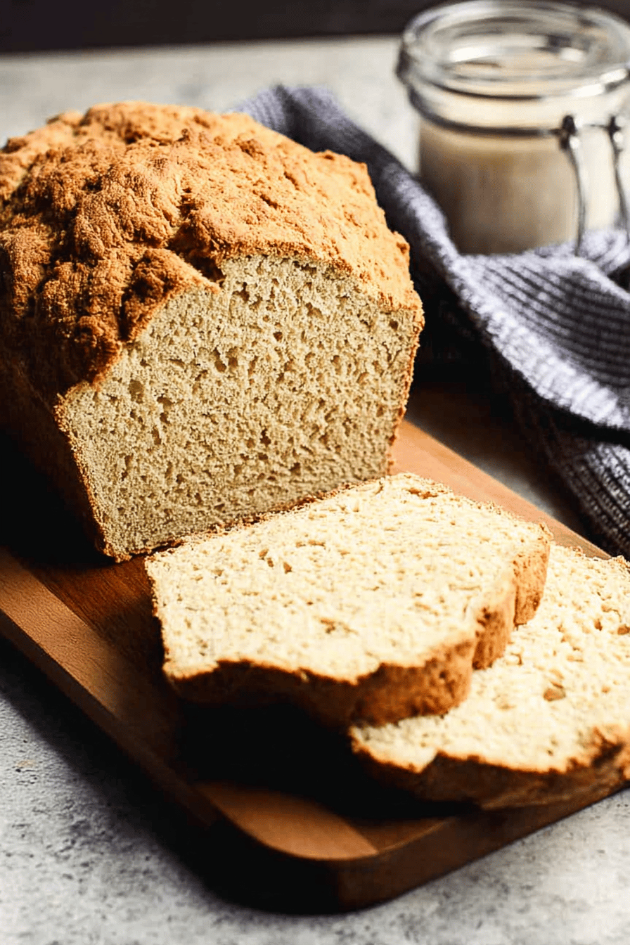 Easy Buttery Beer Bread in 5 Minutes