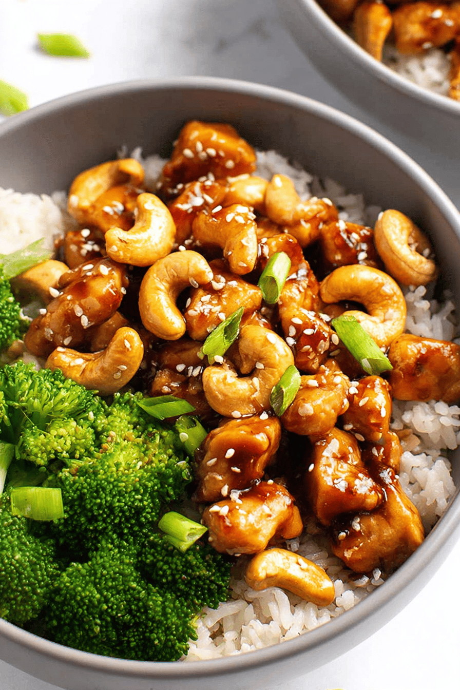 Easy Cashew Chicken Takeout Favorite