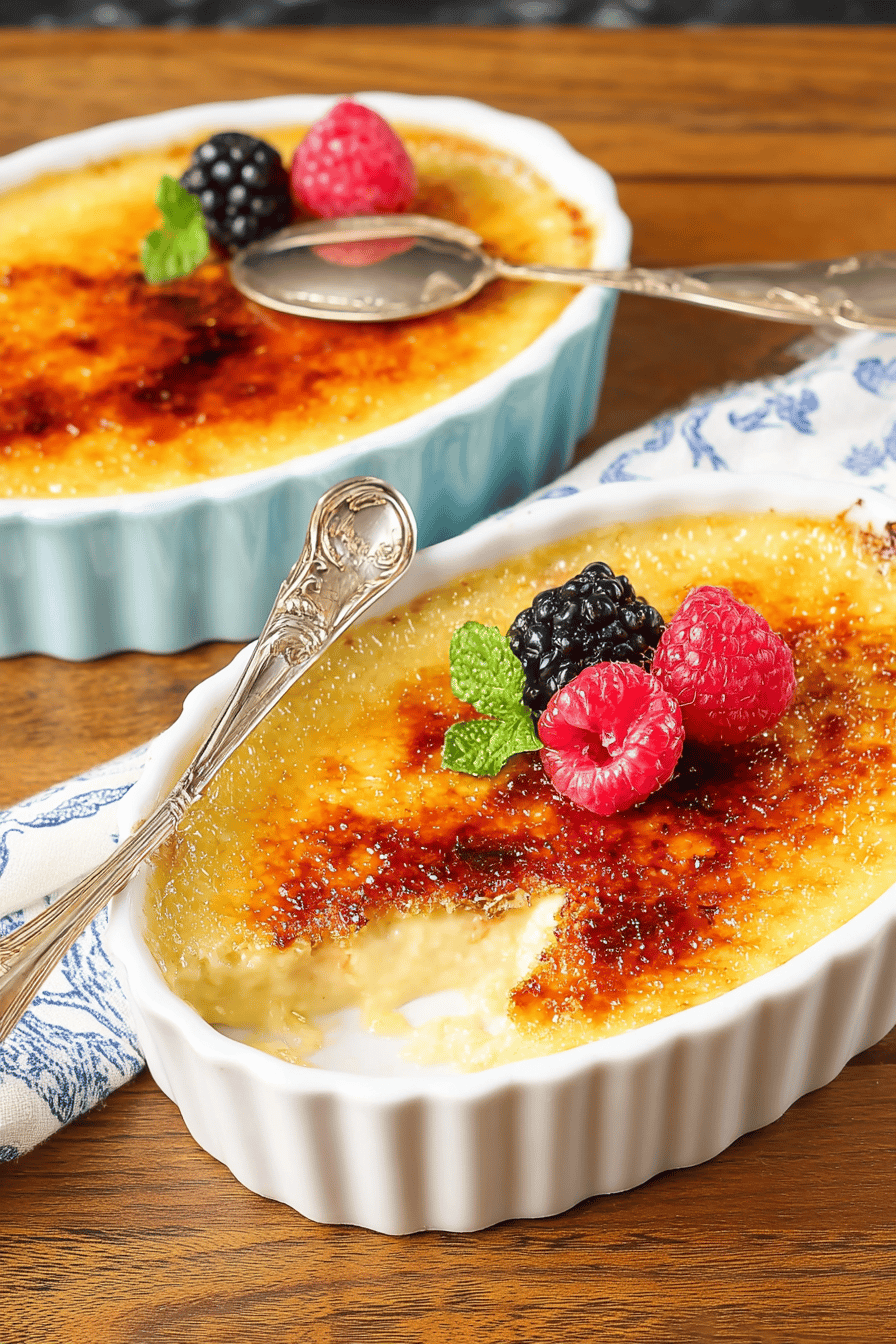 Easy Homemade Creme Brûlée Recipe
