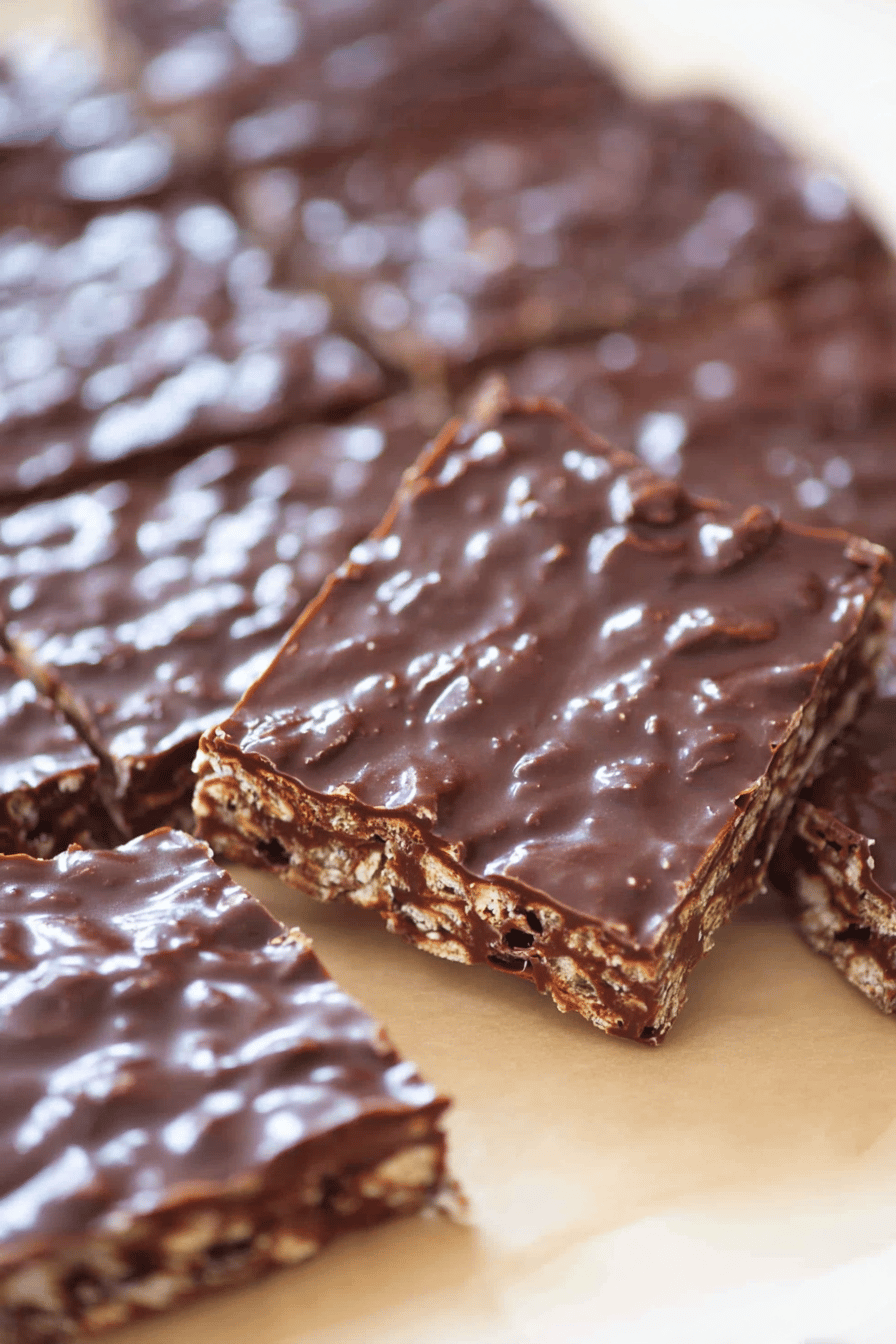 Easy Homemade Crunch Bars Recipe