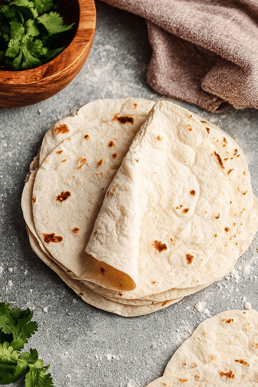Easy Homemade Flour Tortillas with 5 Ingredients