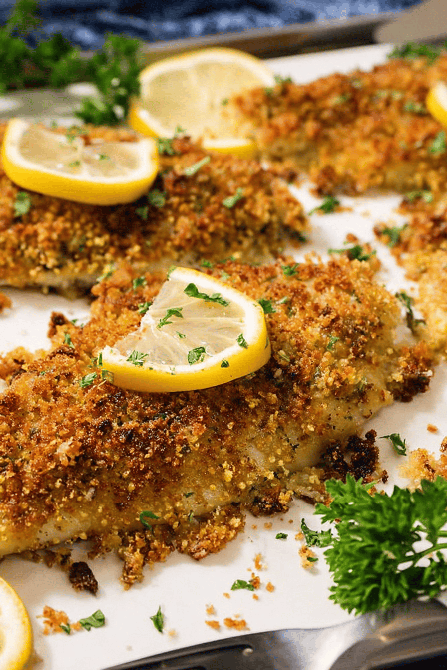 Easy Parmesan Crusted Tilapia for Everyone