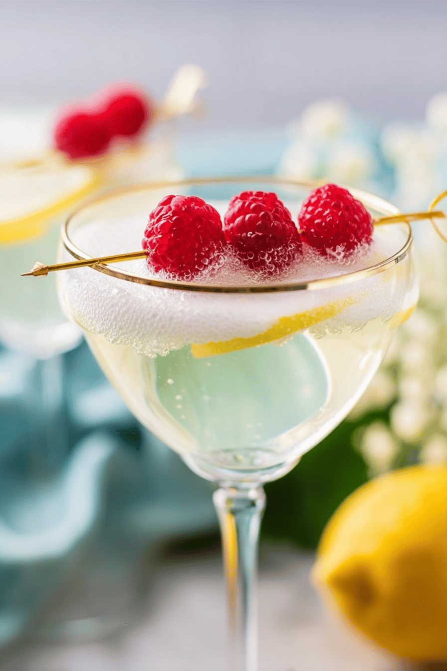 Elderflower Spritz Sparkling Floral Refreshment