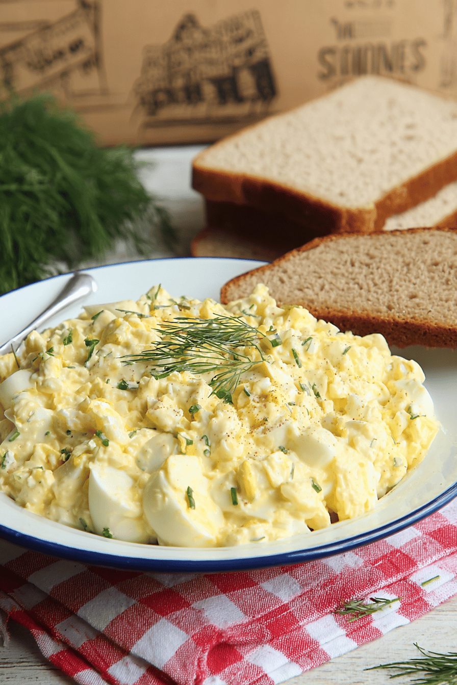 Grandma Barb’s Perfectly Chunky Egg Salad Sandwich