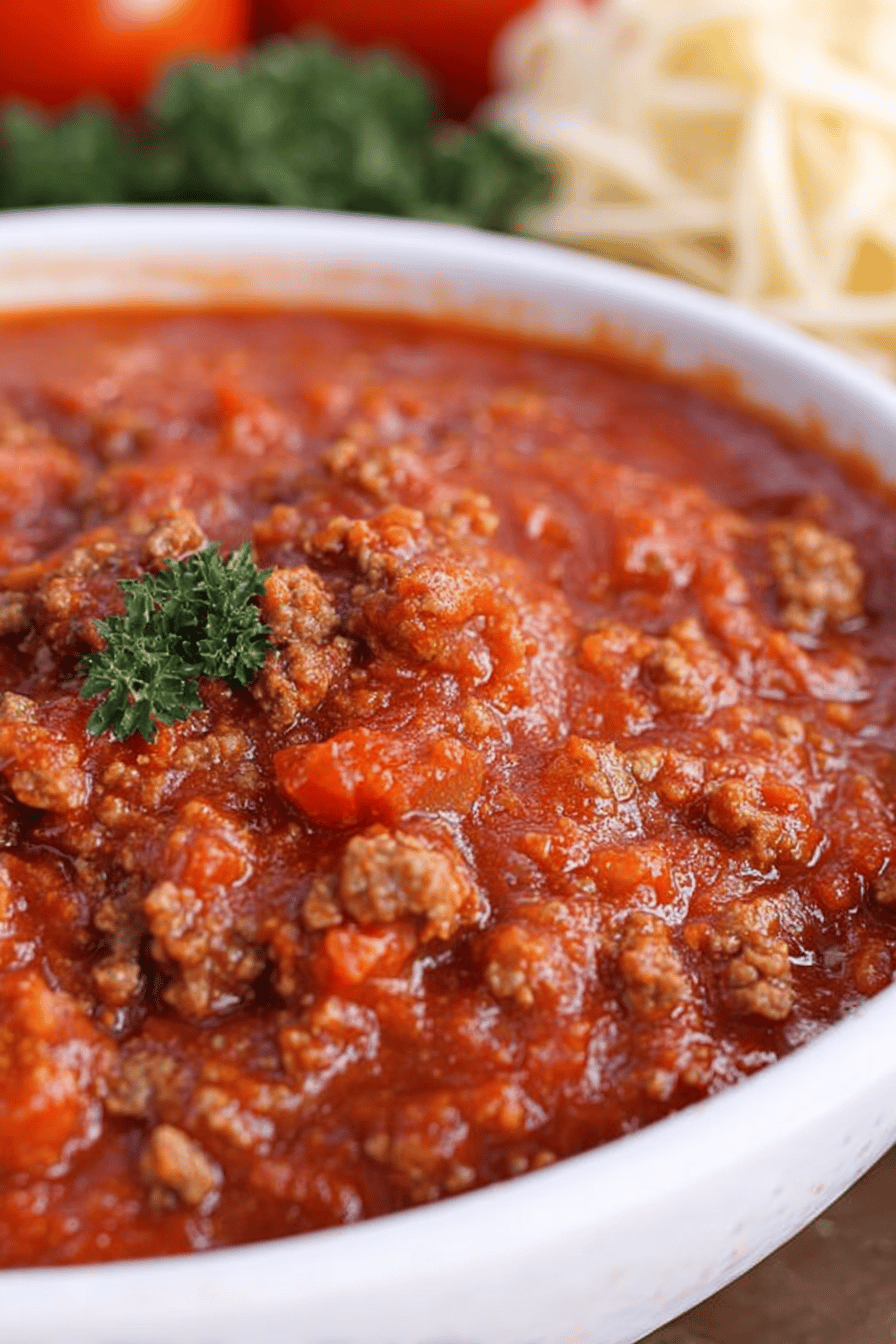 Grandma Barb's Quick Flavorful Spaghetti Sauce
