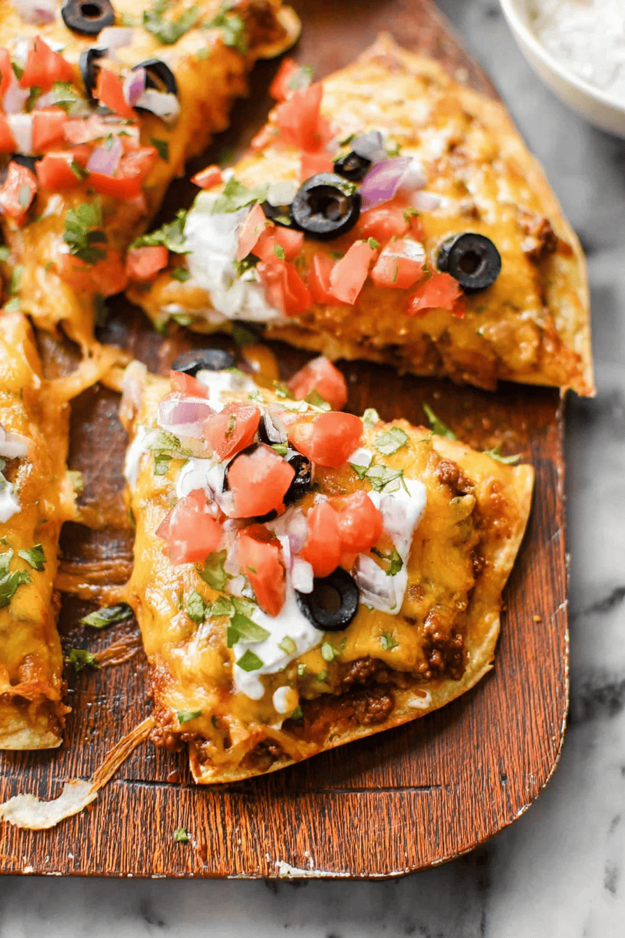 Healthier Homemade Mexican Pizzas Better Than Taco Bell