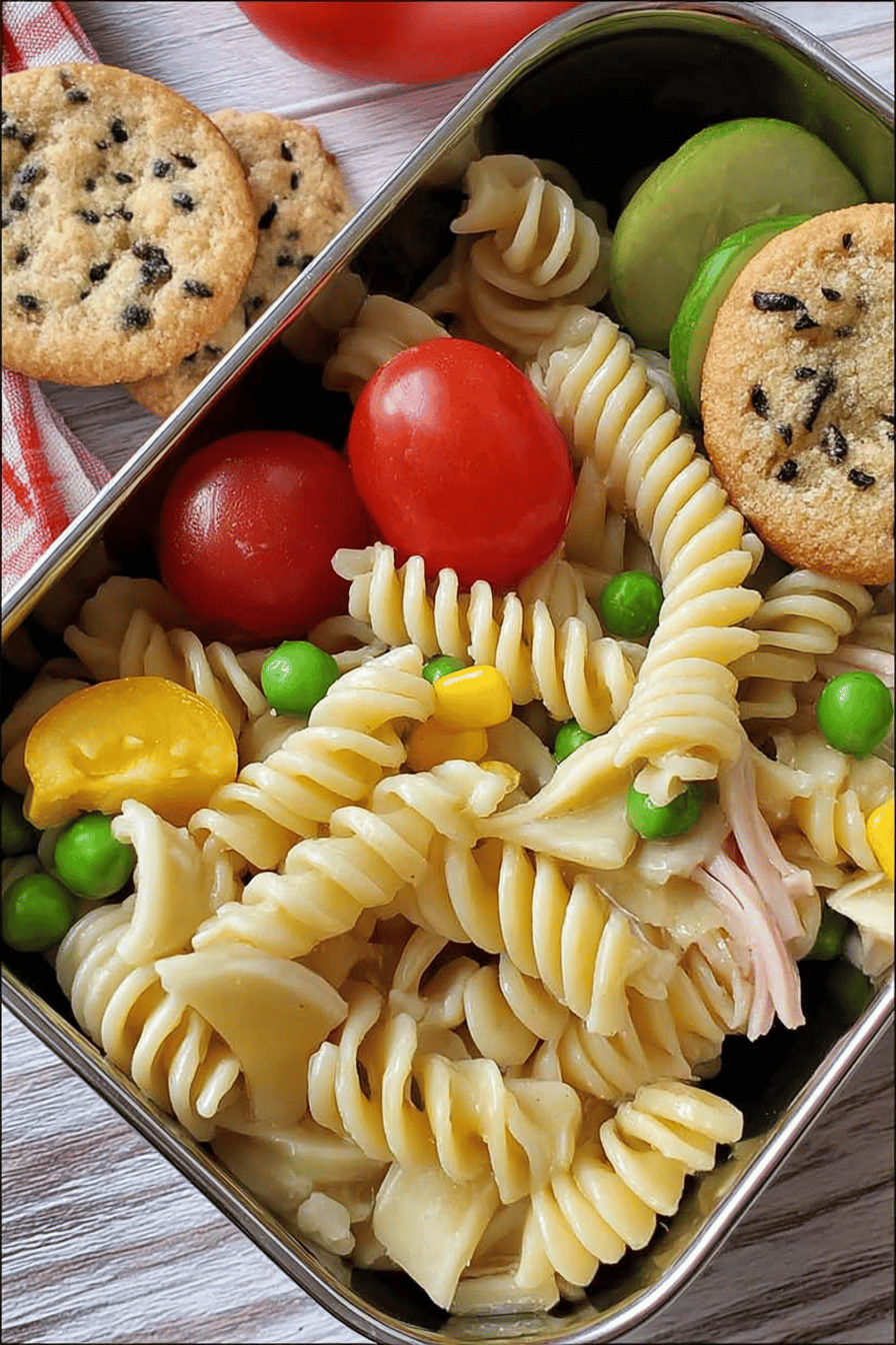 Kid-Friendly Spiral Pasta Salad