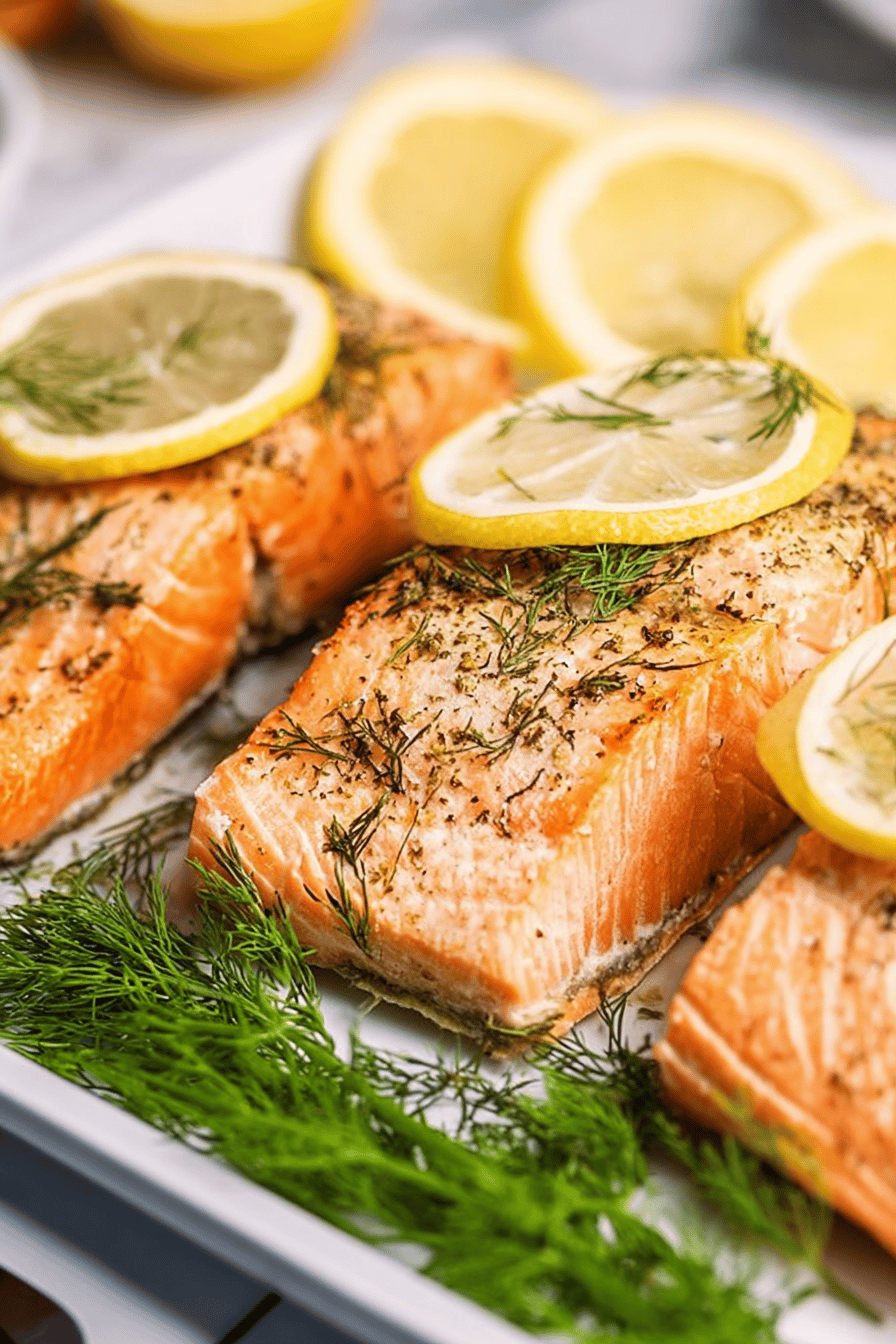 Lemon Dill Salmon Ready in 15 Minutes