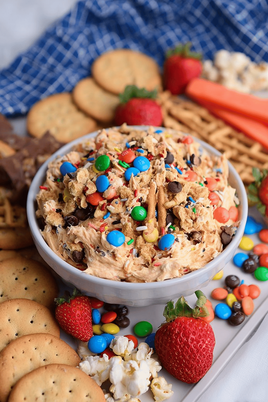 Monster Cookie Dip Recipe No-Bake Fun