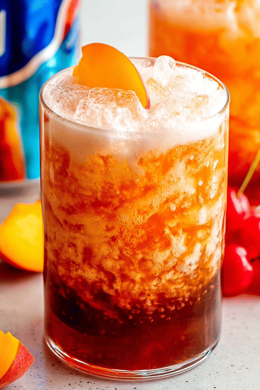 Peachy Fizzy Swig Copycat Drink
