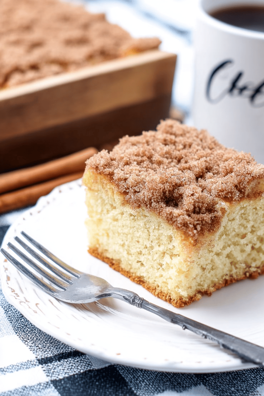 Perfect Classic Coffee Cake with Cinnamon Streusel