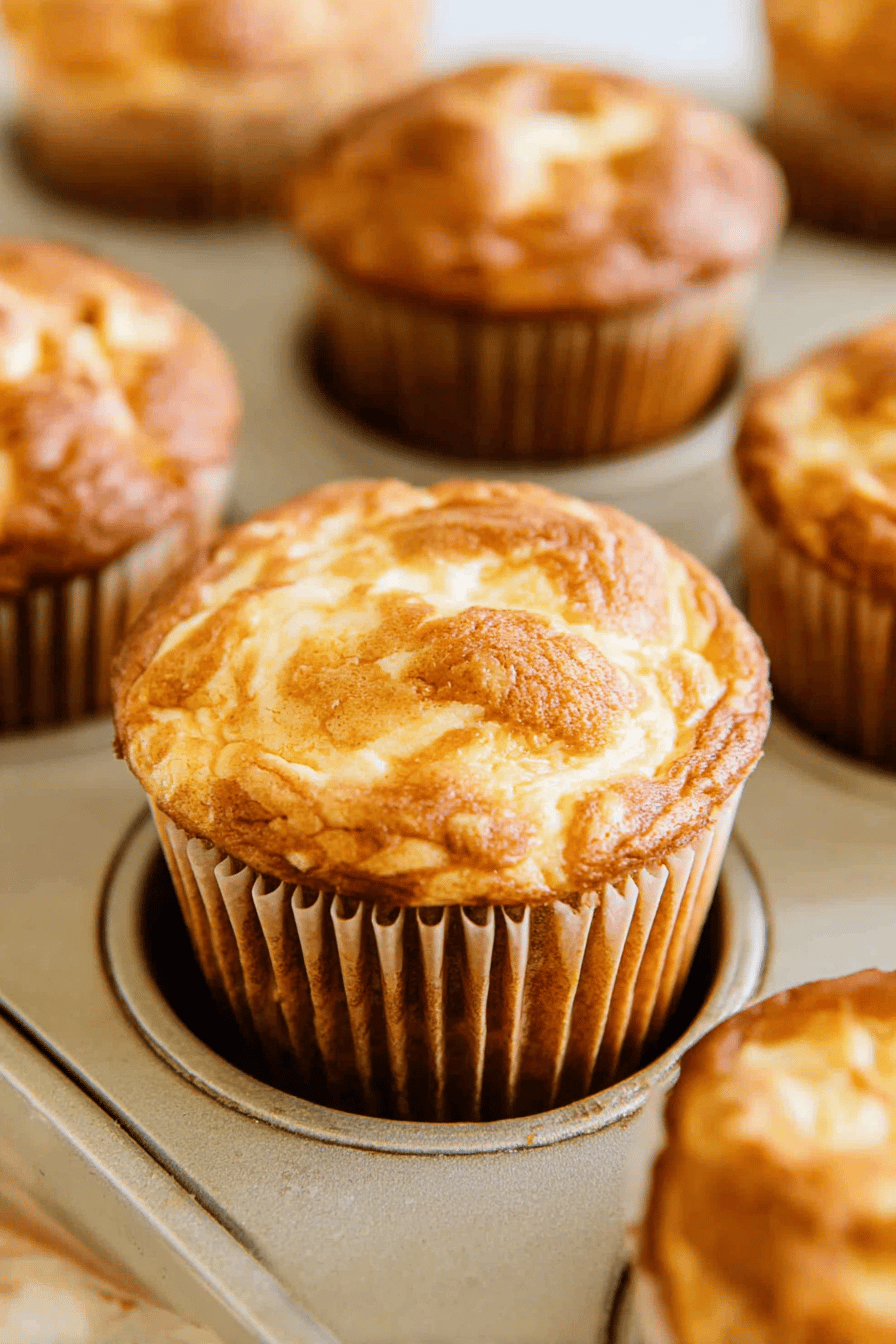 Pumpkin Cream Cheese Breakfast Muffins