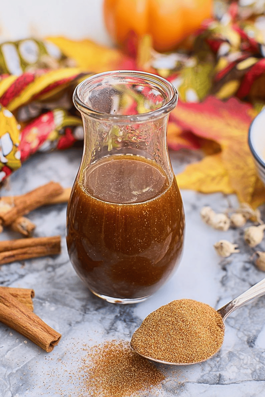 Pumpkin Spice Syrup for Holiday Warmth