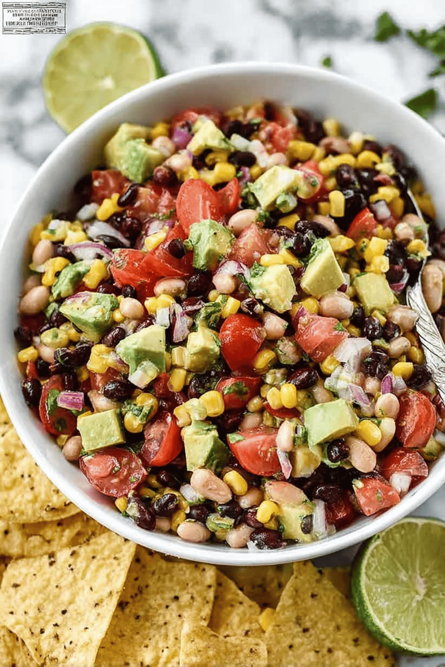 Quick Cowboy Caviar for Crowds