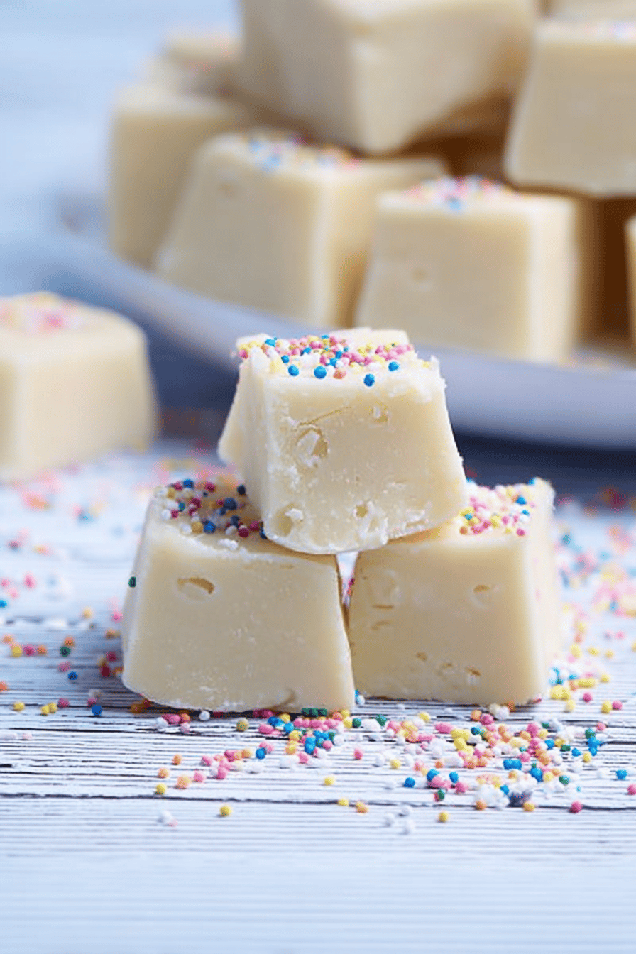 Quick Creamy White Chocolate Fudge
