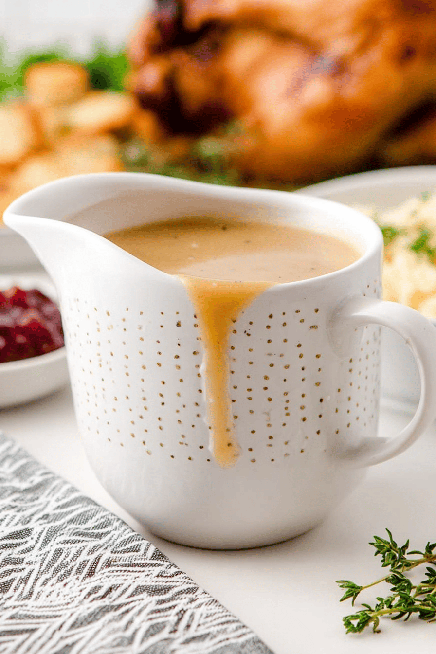 Quick & Easy Homemade Turkey Gravy in 15 Minutes