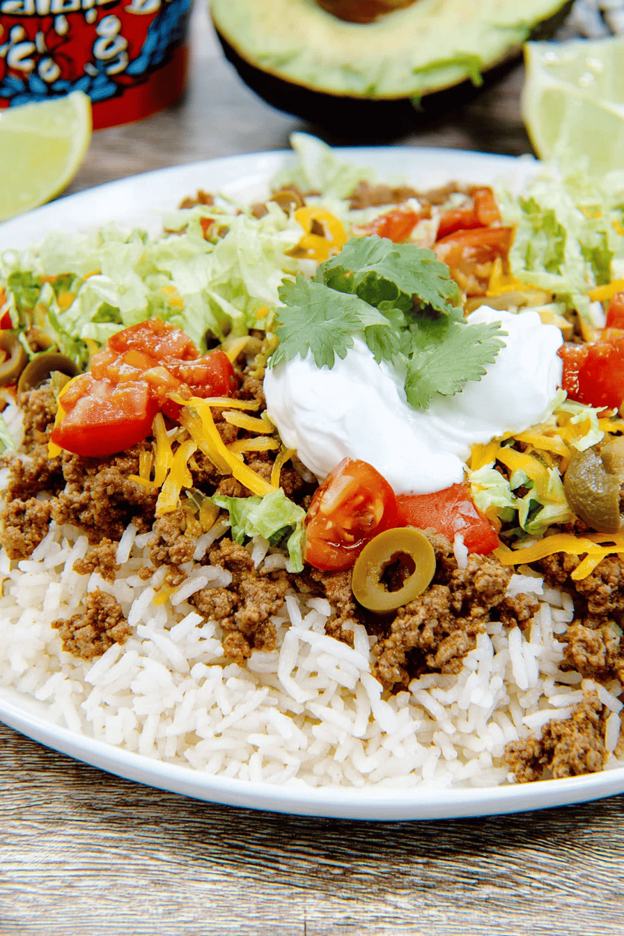 Quick & Easy Taco Rice Dinner