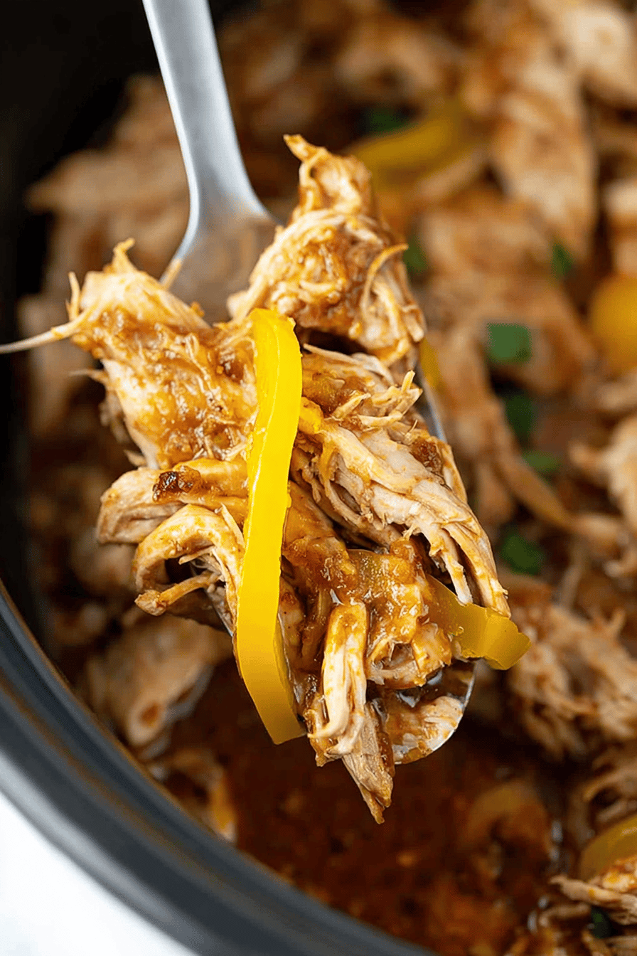 Slow-Cooked Mississippi Chicken with Ranch Gravy