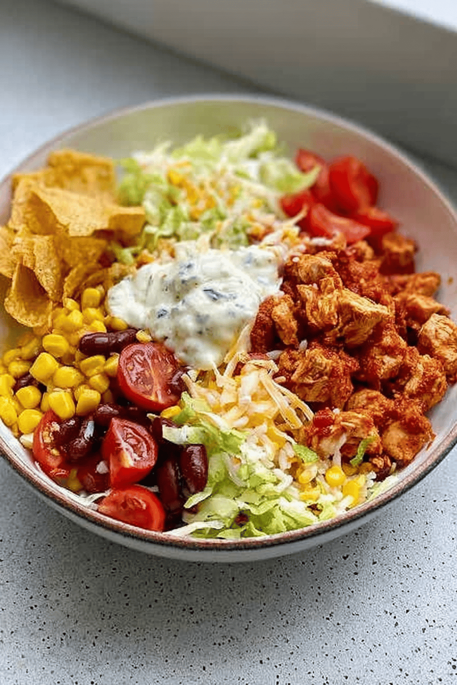 Spiced Chicken Mince Burrito Bowls with Toppings