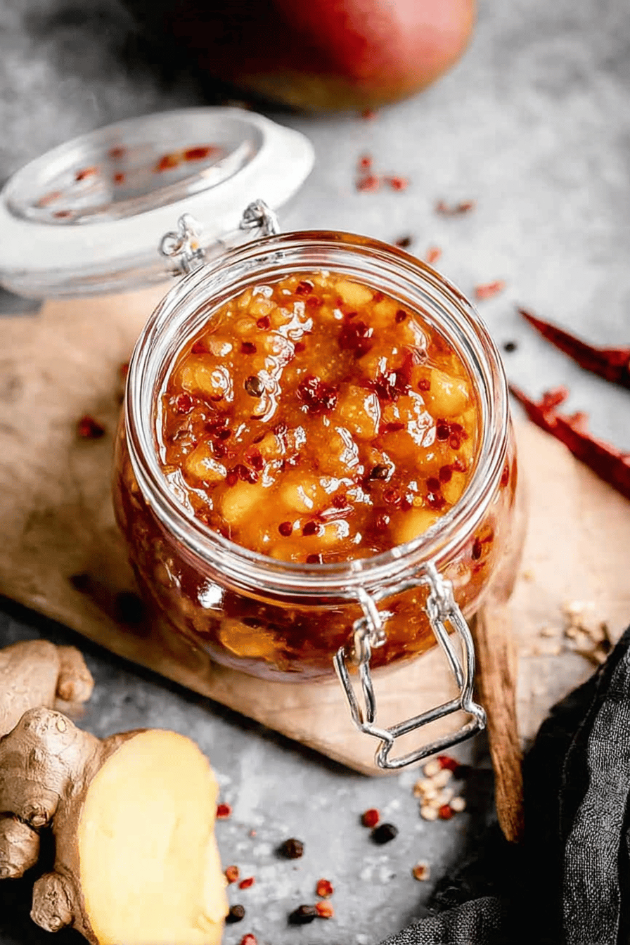 Spiced Fresh Mango Chutney Delight