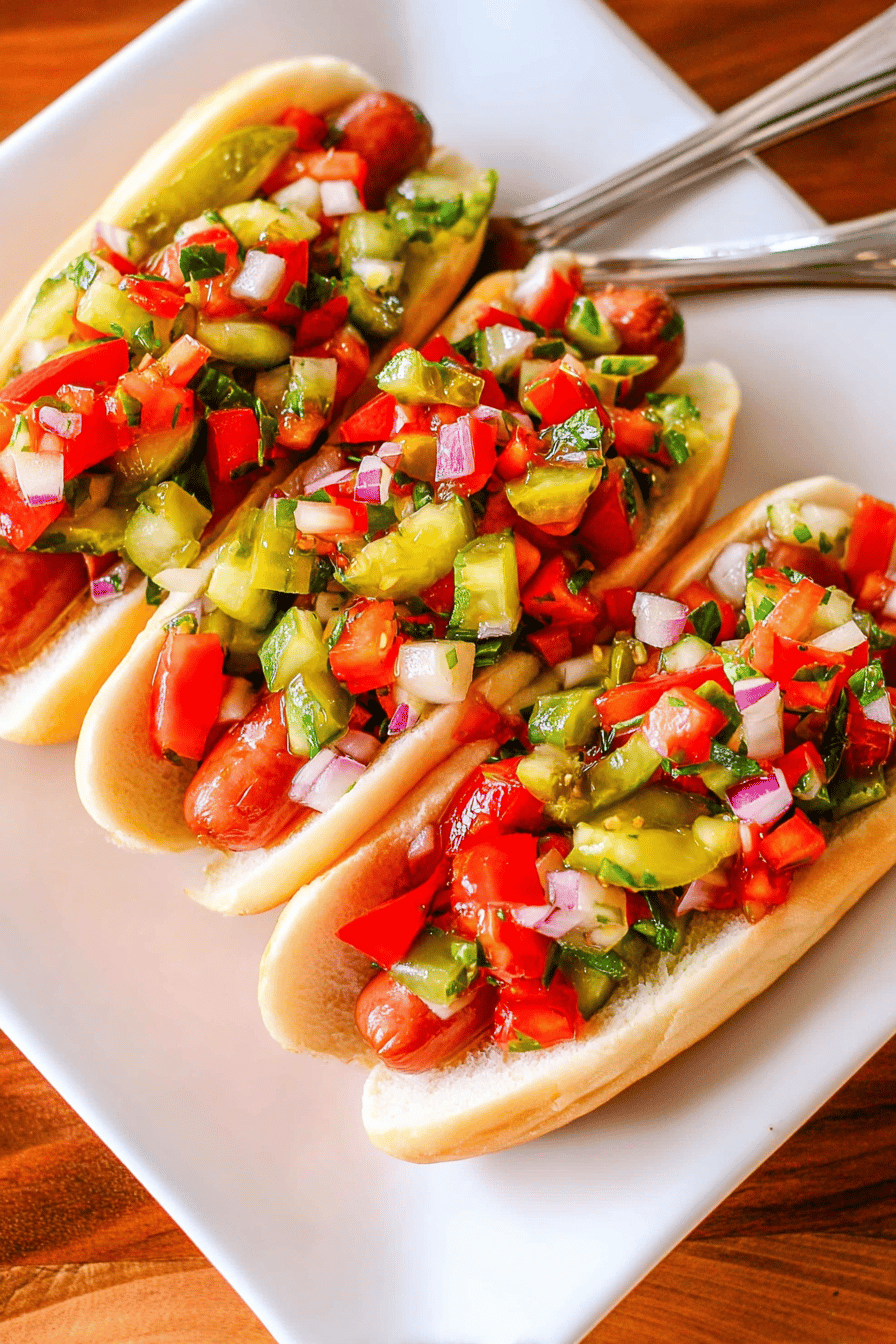 Tangy Pickle de Gallo Delight