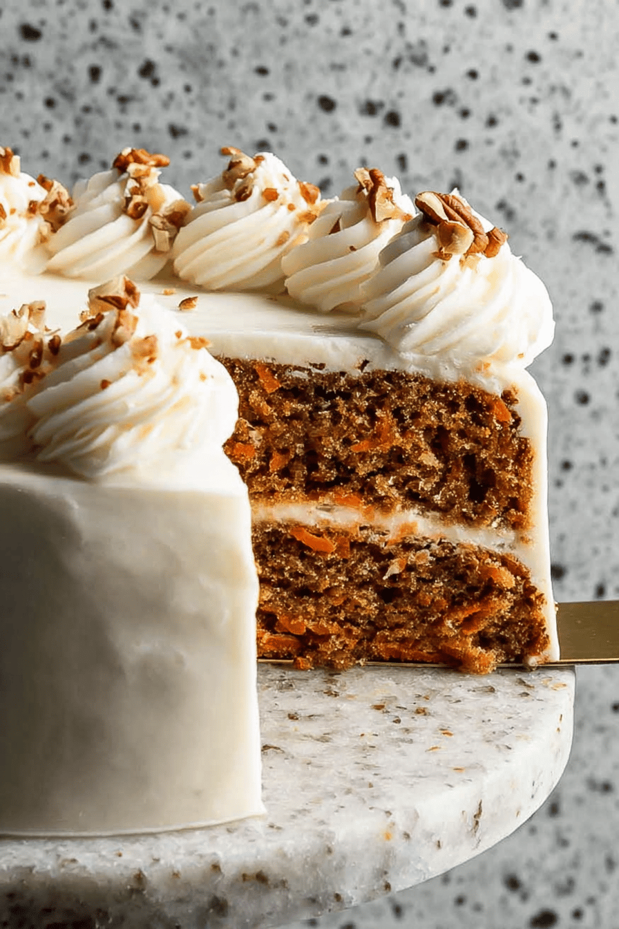 Ultra-Moist Pineapple Carrot Cake with Cream Cheese Frosting