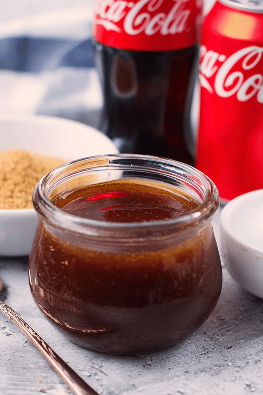 Zesty Cola BBQ Sauce for Grilled Meats
