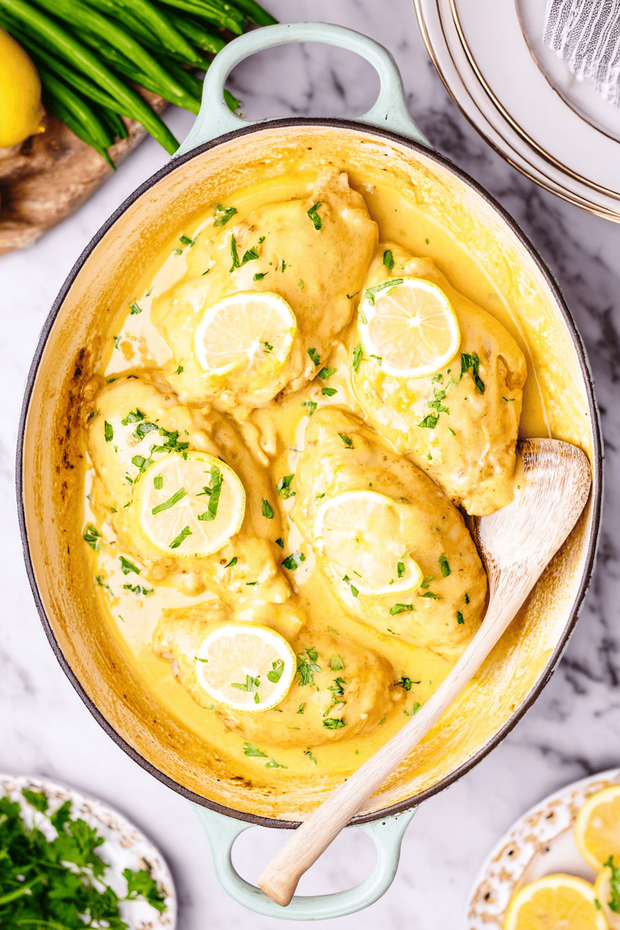 Buttery Lemon Chicken with Velvety Sauce