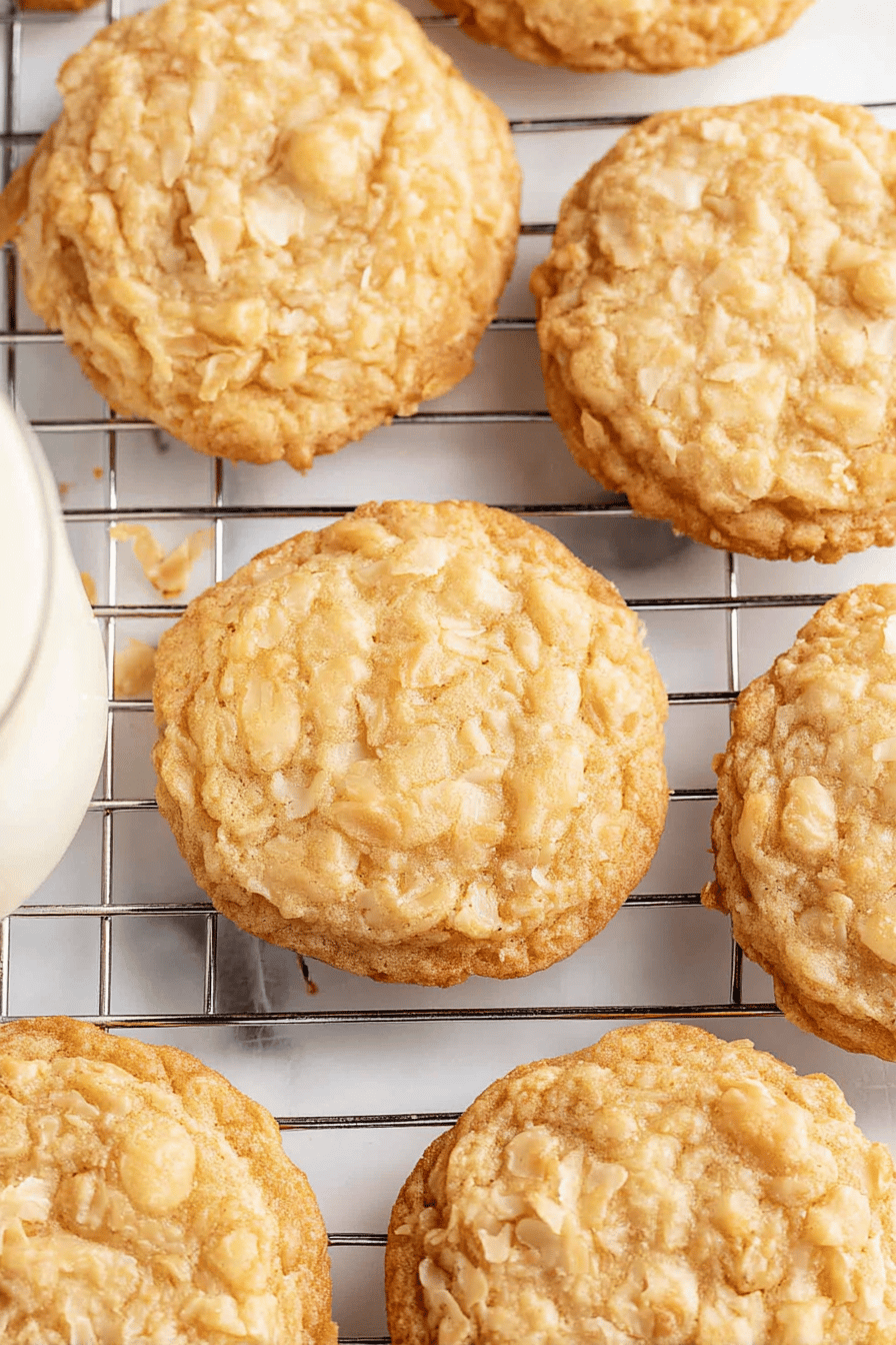 Chewy Buttery Coconut Cookies for Sweet Cravings