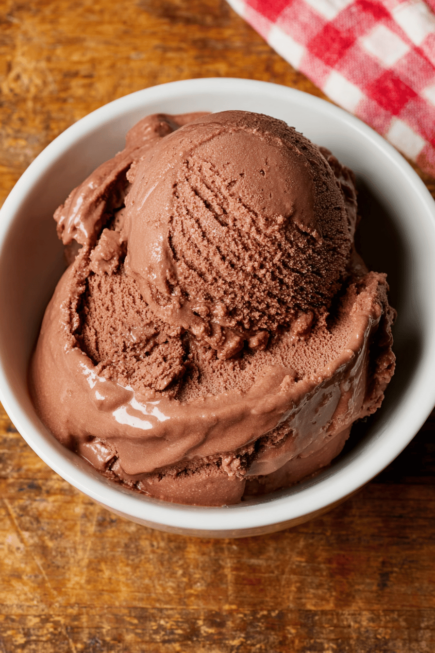 Chocolate Malt Ice Cream Bliss