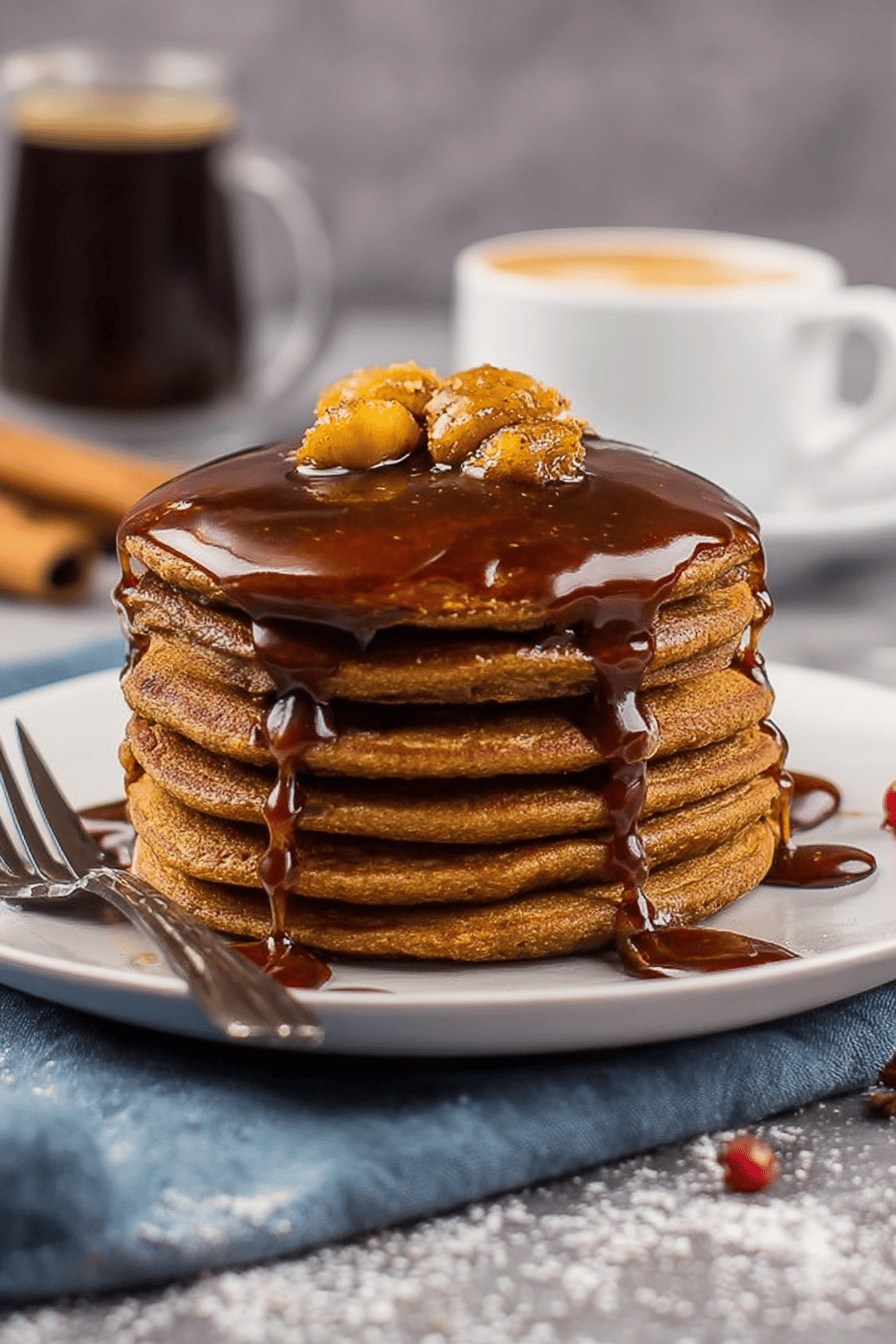 Cozy Gingerbread Pancakes for Chilly Mornings