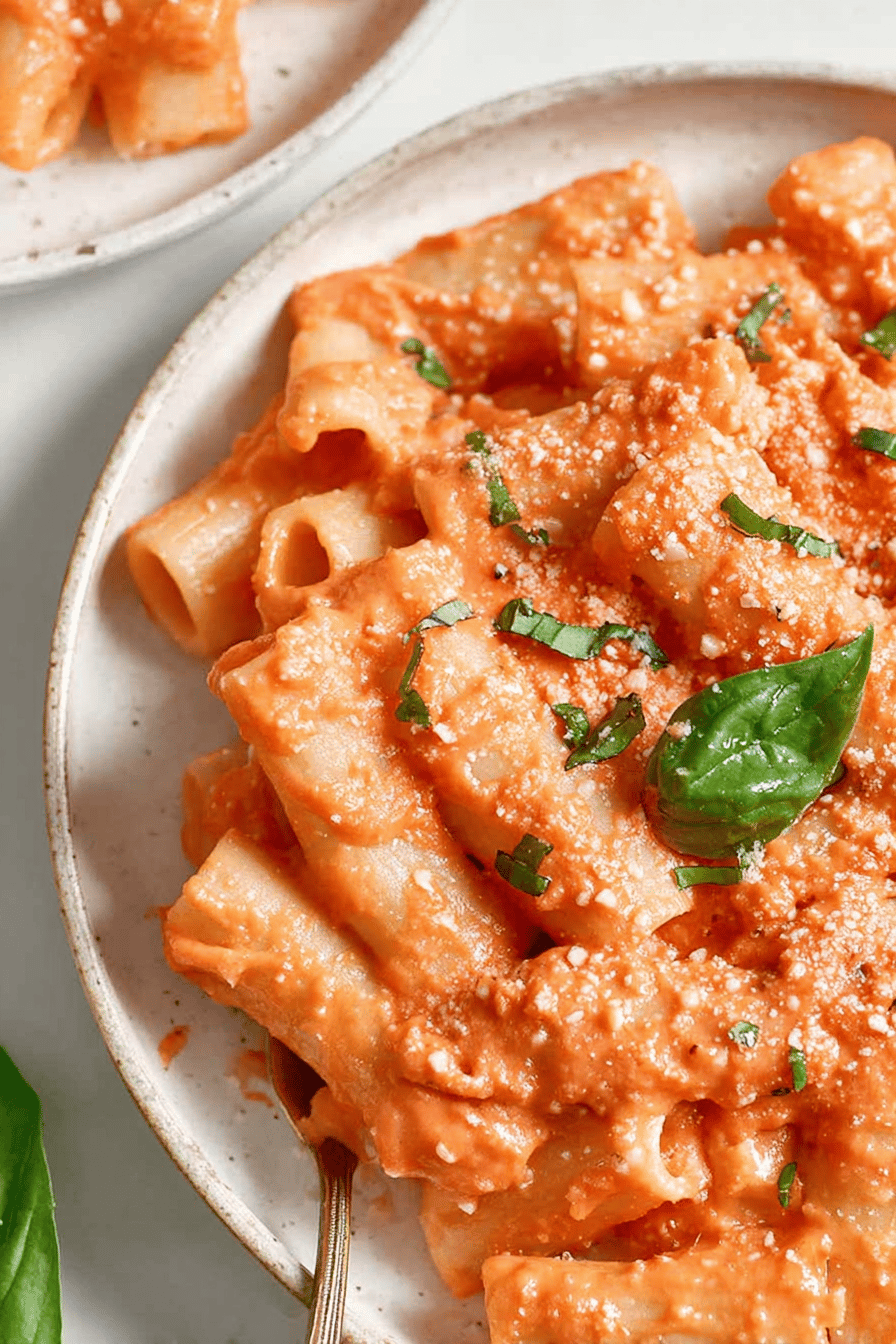 Creamy 30-Minute Pink Sauce Pasta from Scratch