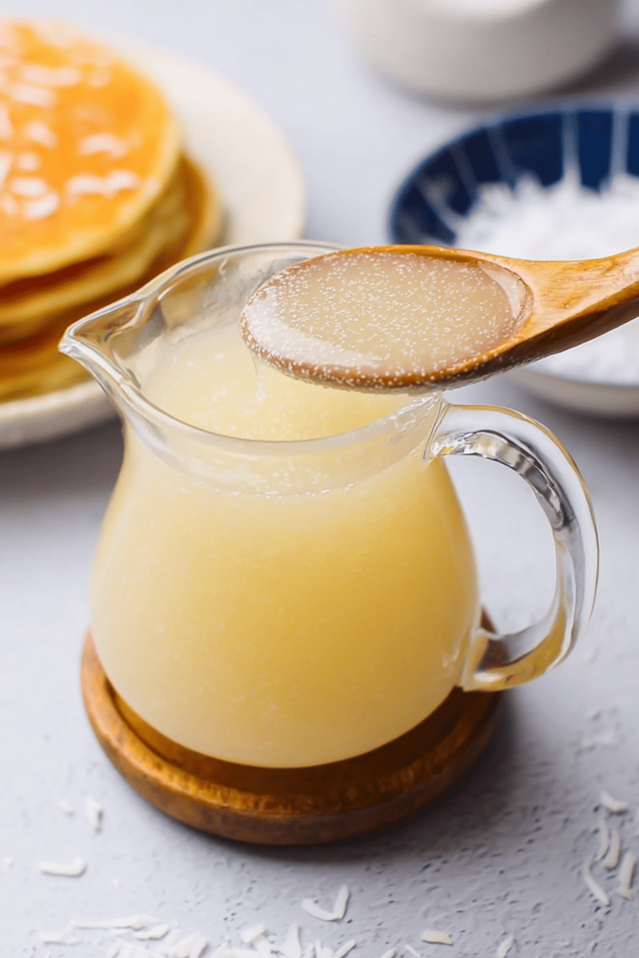 Creamy Coconut Butter Syrup Delight