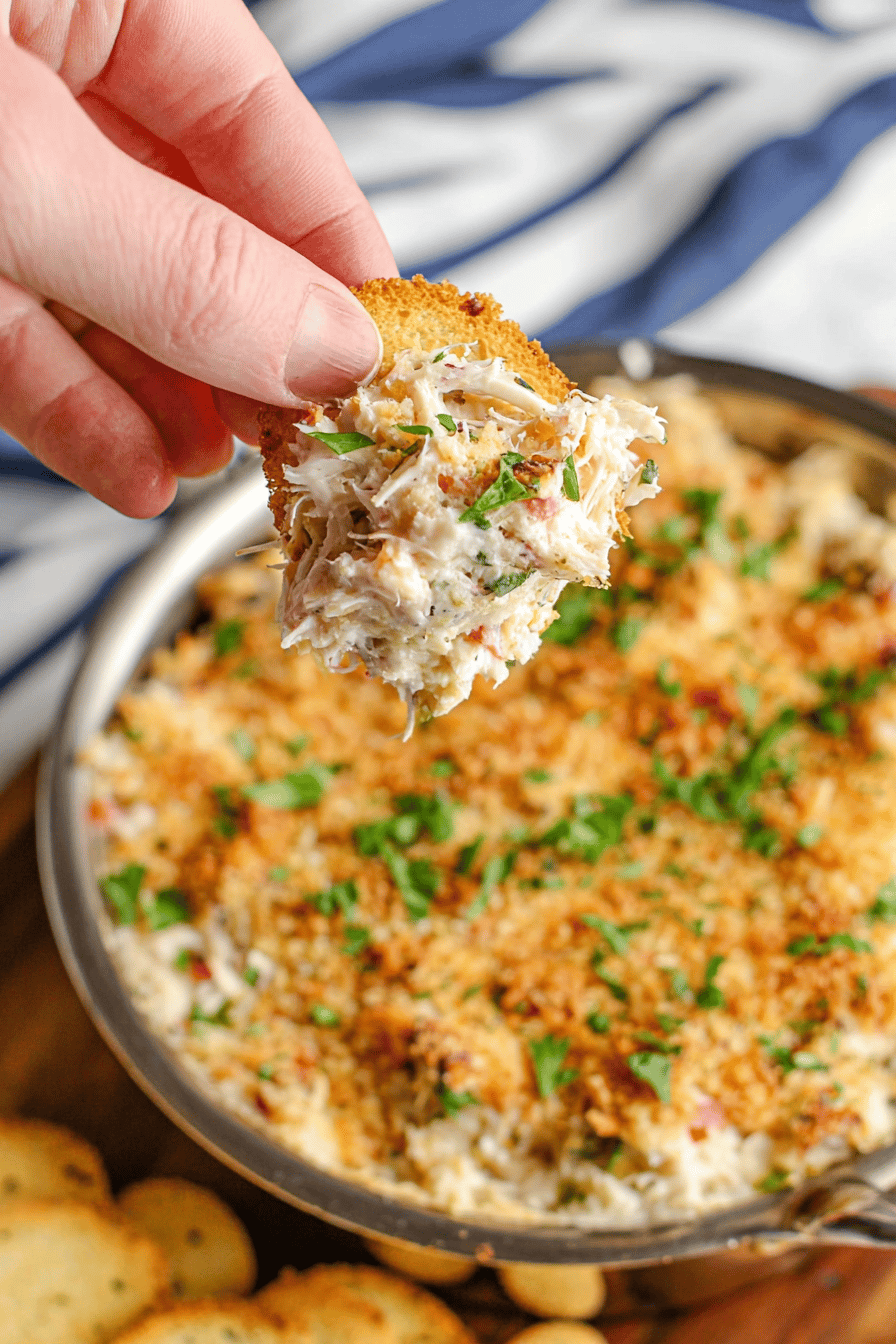 Creamy Crab Rangoon Dip Delight