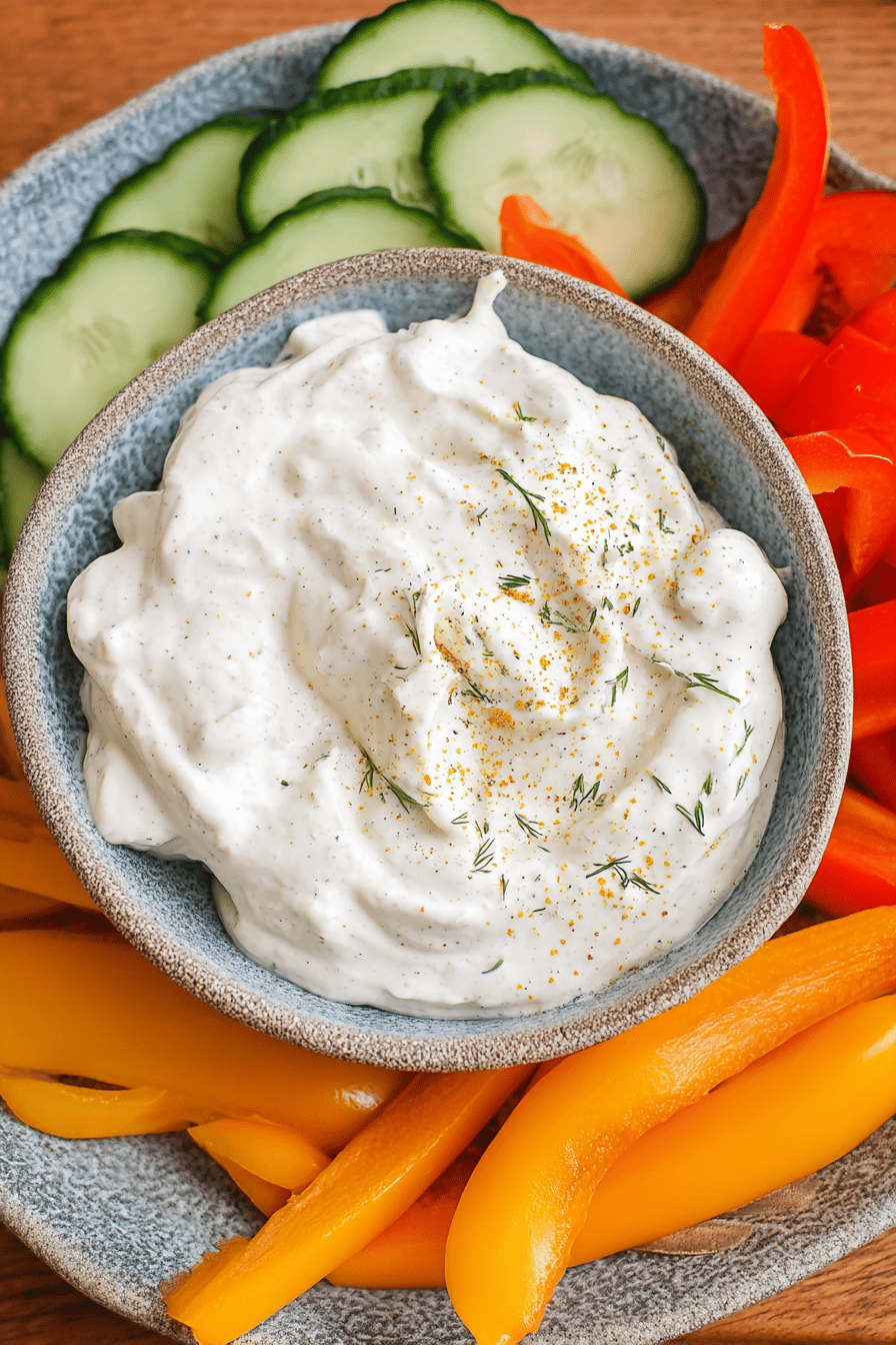 Creamy High-Protein Cottage Cheese Dip Delight