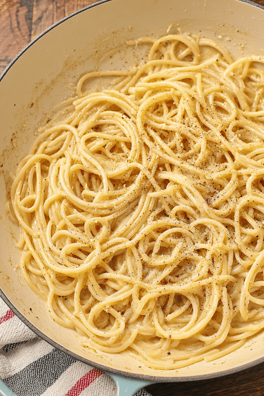 Creamy Parmesan Pepper Pasta Perfection
