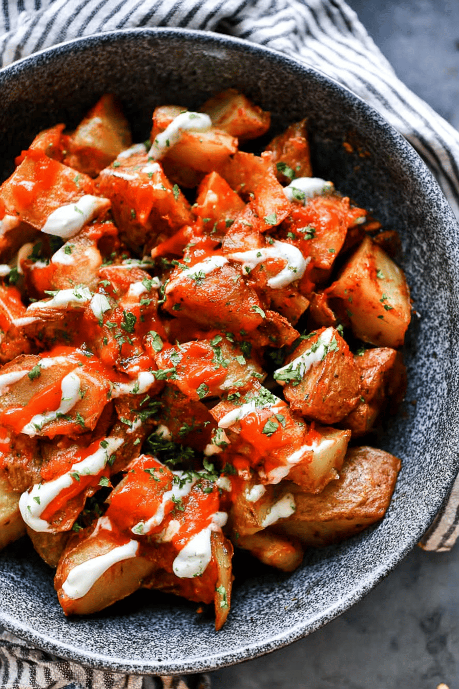 Crispy Barcelona-Style Patatas Bravas Recipe