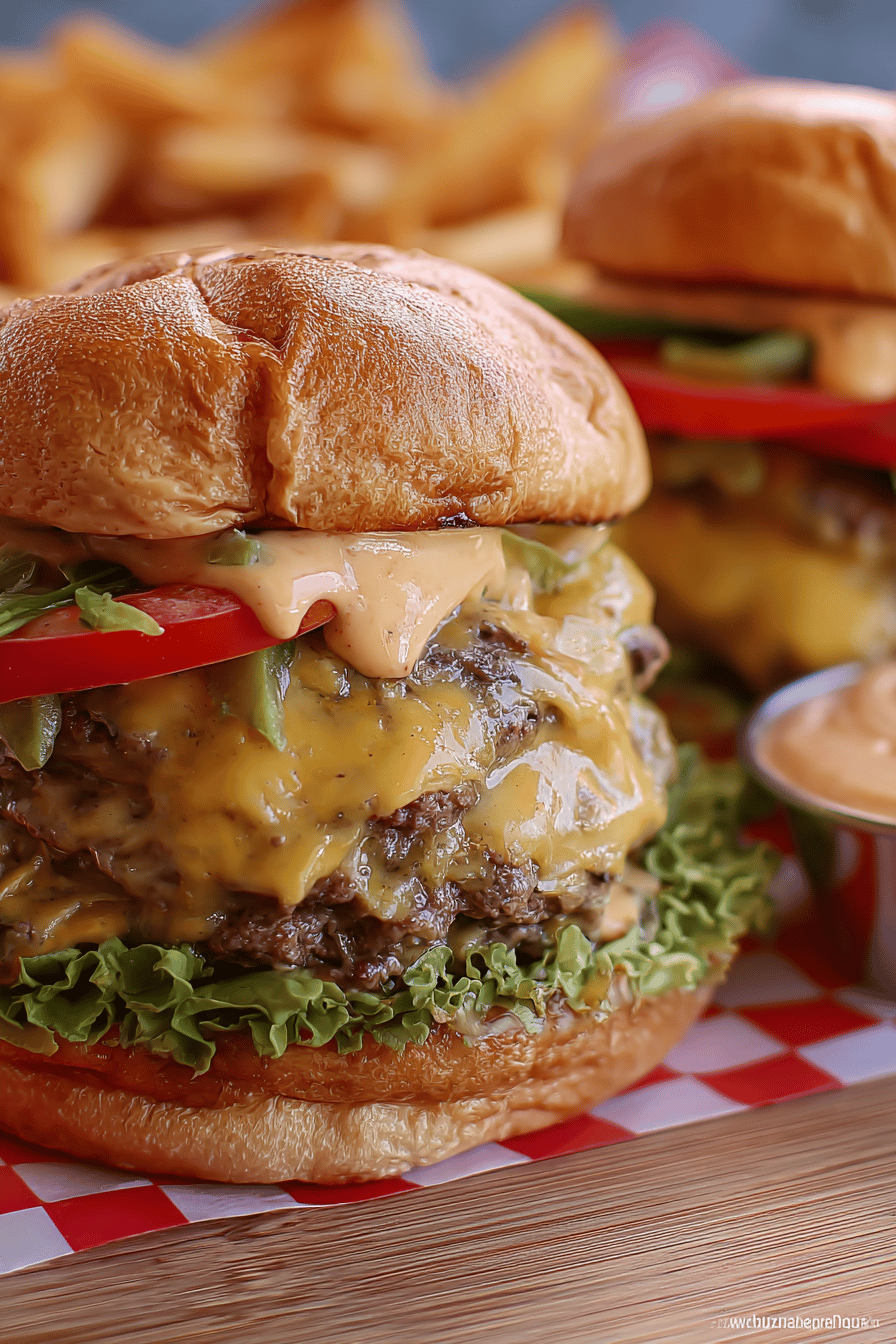 Crispy Juicy Smash Burgers with Secret Sauce