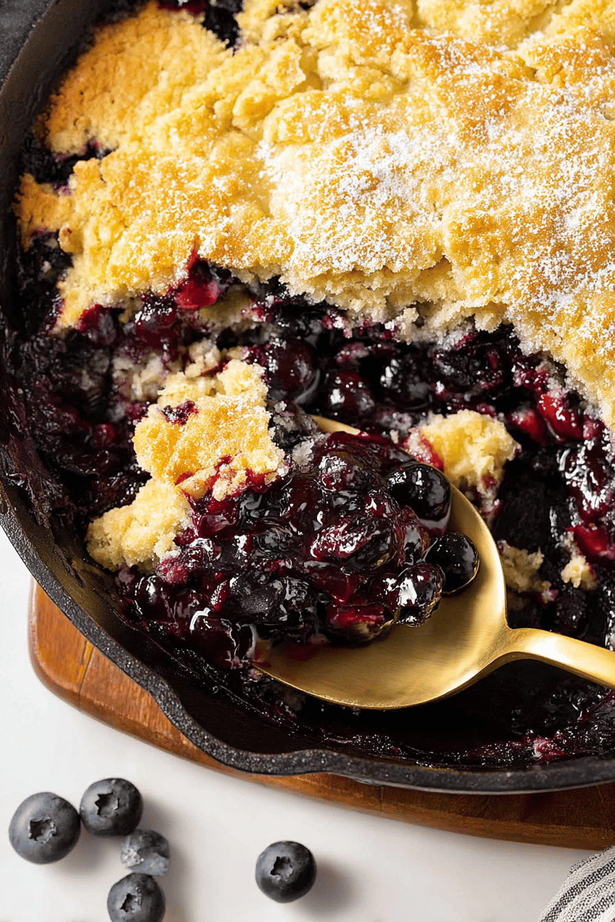 Easy Blueberry Dump Cake Delight