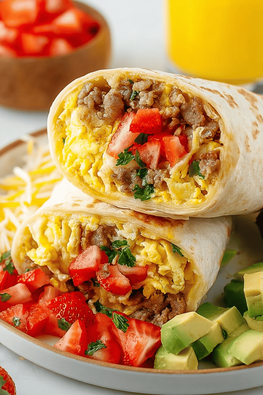 Easy Breakfast Burritos to Spice Up Mornings