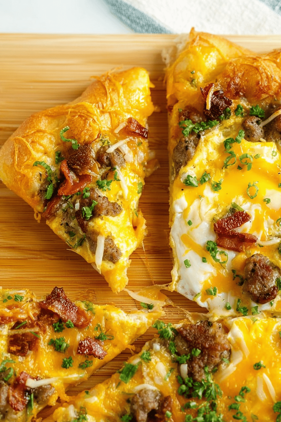 Easy Breakfast Pizza Recipe for Morning Delight