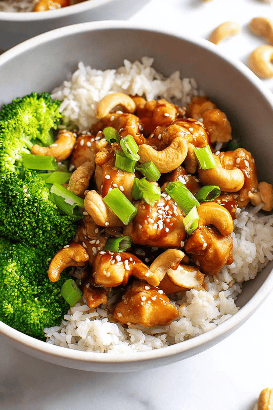 Easy Cashew Chicken Takeout Favorite