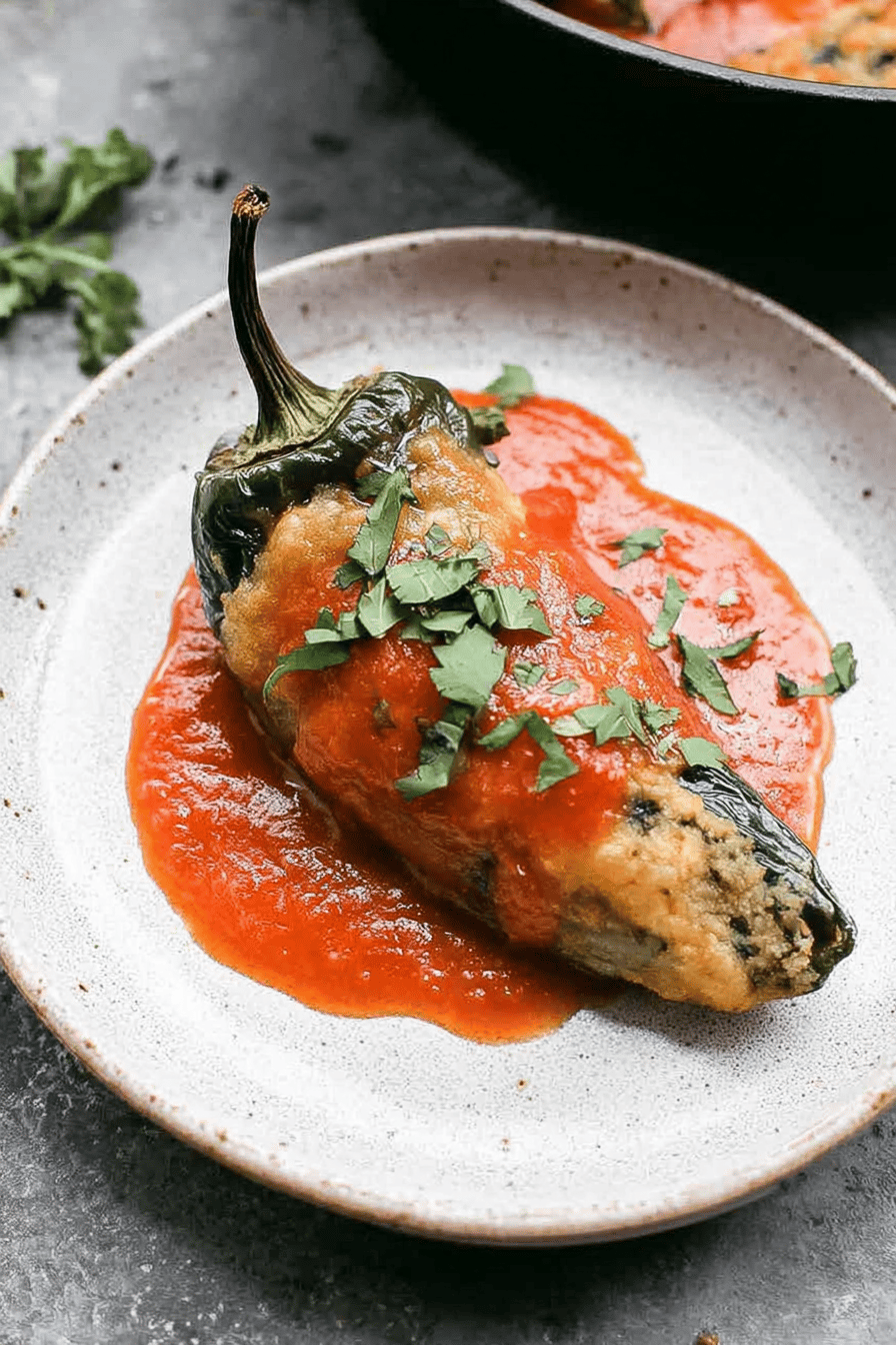Easy Cheesy Fried Poblano Chiles Rellenos