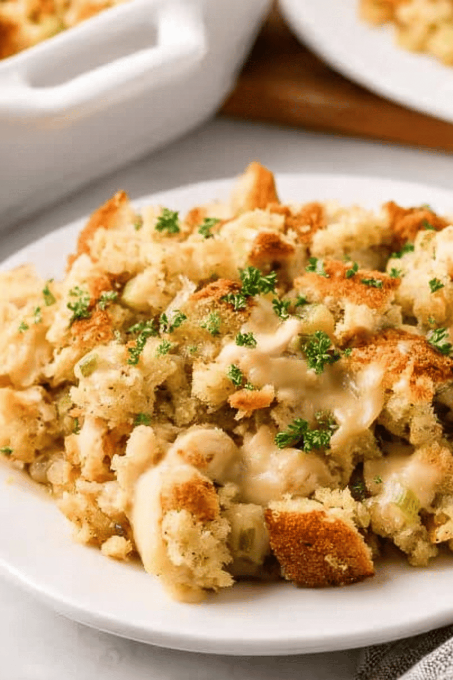 Easy Chicken Stuffing Bake for Busy Nights