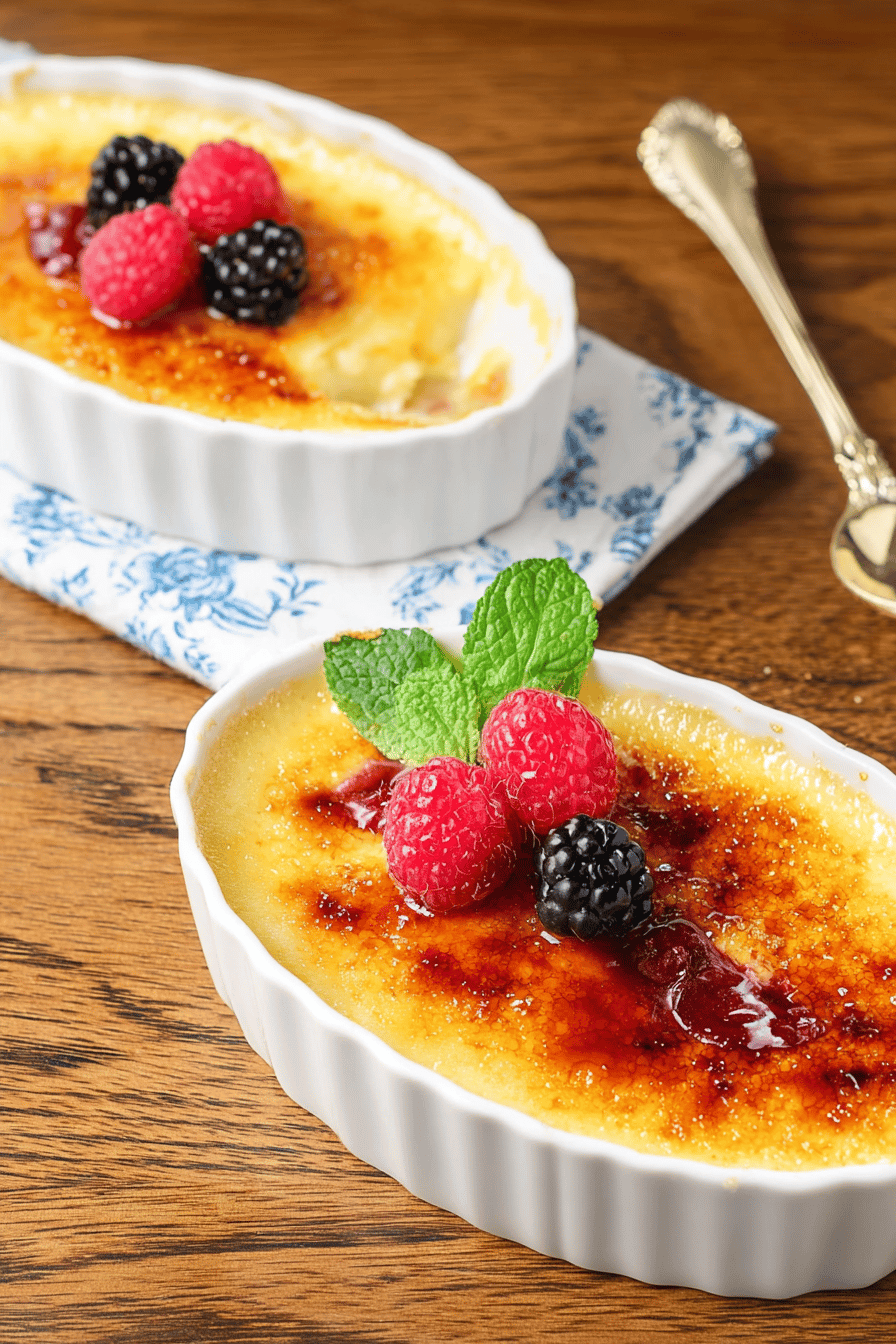 Easy Homemade Creme Brûlée Recipe