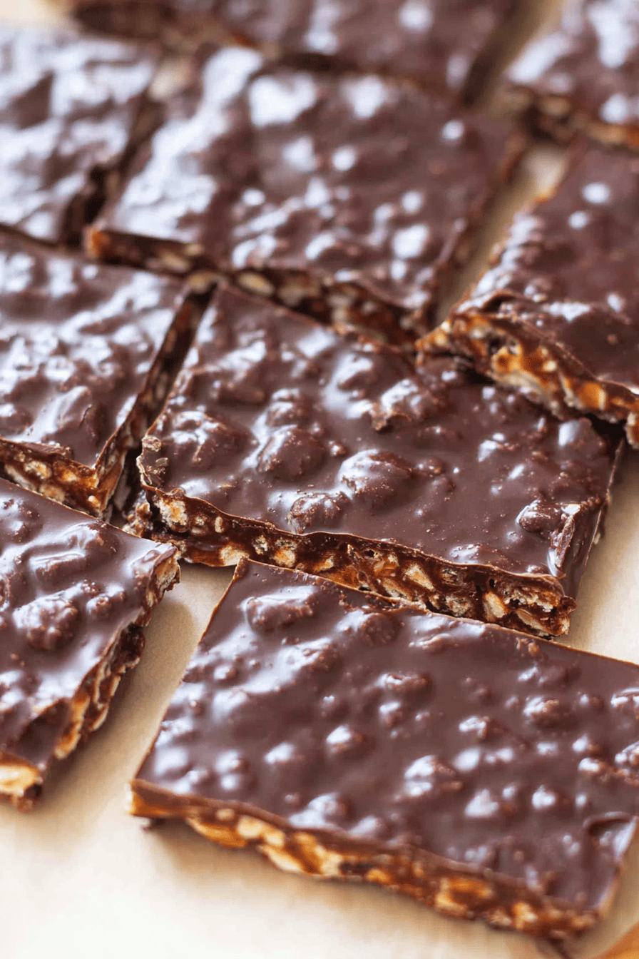 Easy Homemade Crunch Bars Recipe