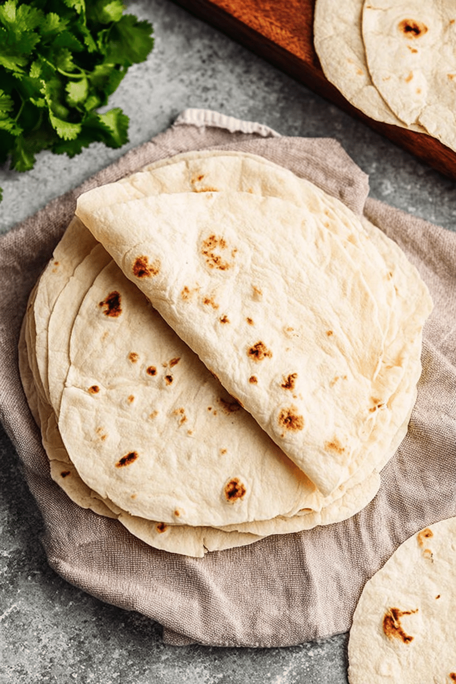 Easy Homemade Flour Tortillas with 5 Ingredients